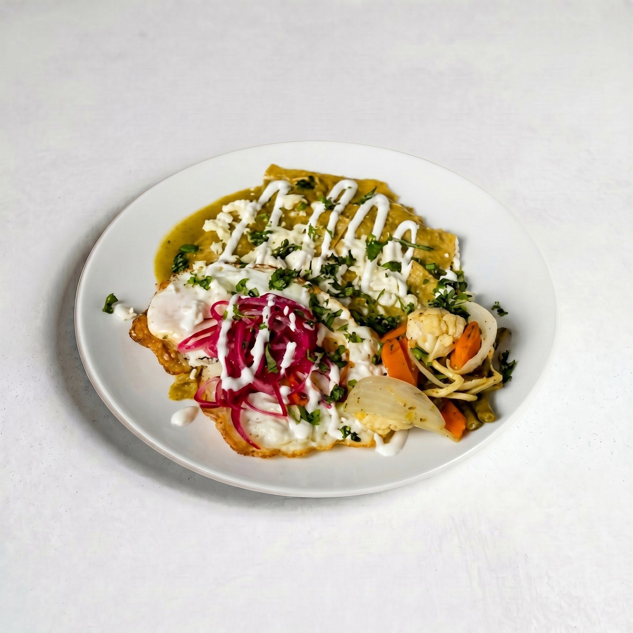 Green Chilaquiles.