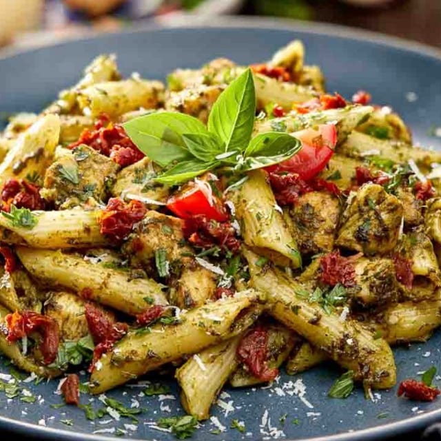 Penne Pesto.