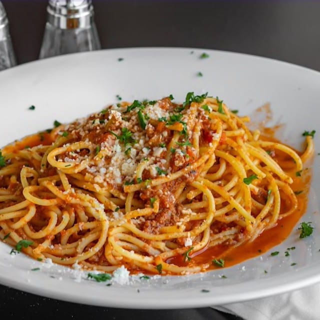 Spaghetti Bolognese.