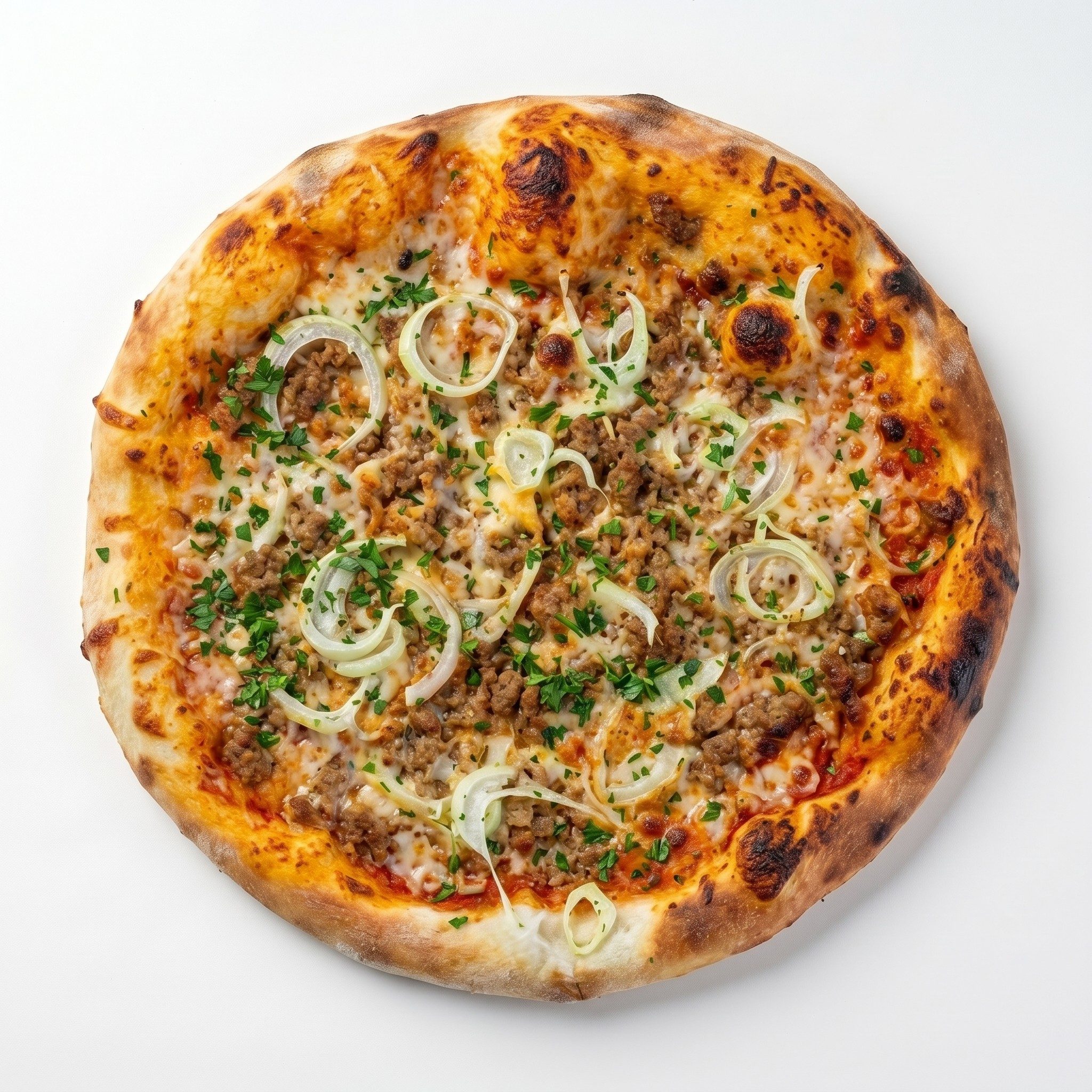 Sausage & Fennel Pizza.