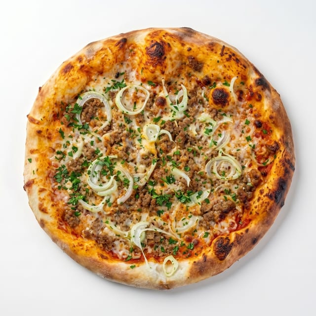 Sausage & Fennel Pizza.
