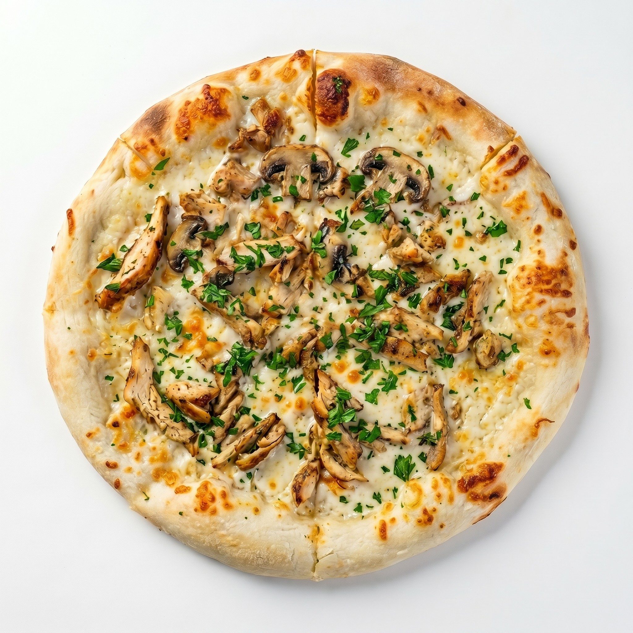 Truffle Mushroom Pizza.