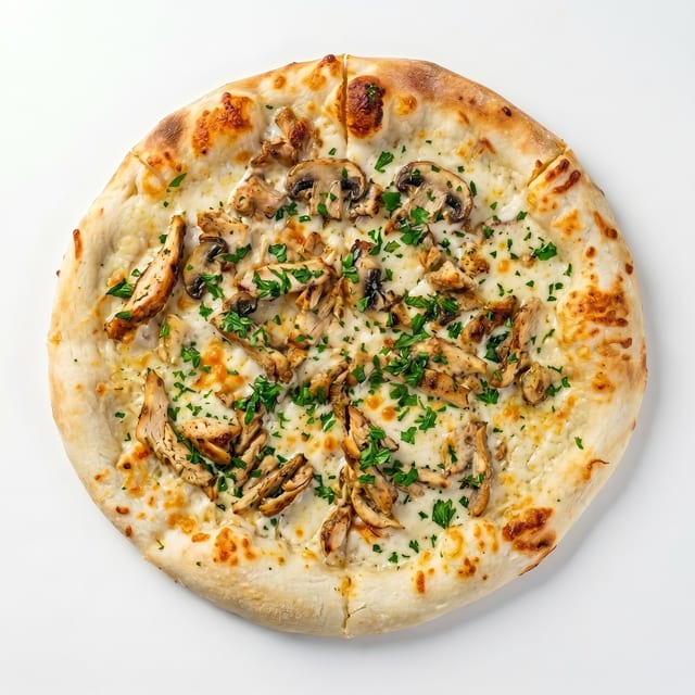 Truffle Mushroom Pizza.