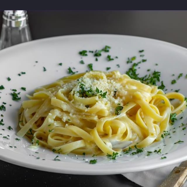 Fettuccine Alfredo.