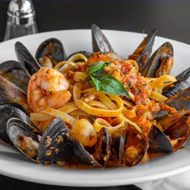 Fettuccine Ai Frutti Di Mare.